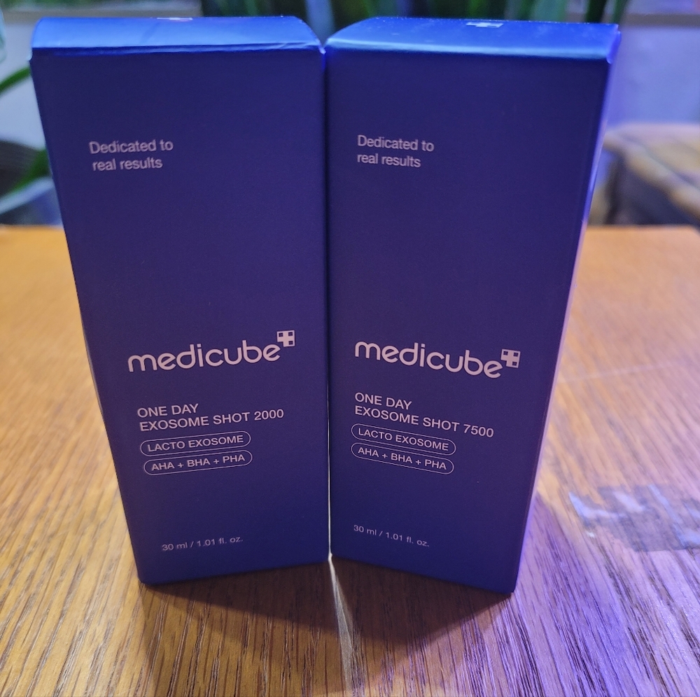 One Day Exosome Shot Skincare Set - Blue